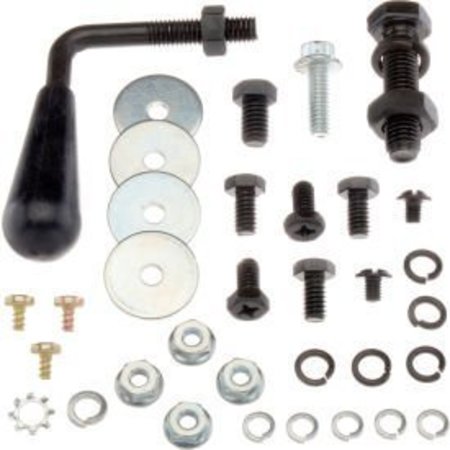 GLOBAL EQUIPMENT Replacement Hardware Kit for Continental Dynamics® Premium Fan 292653 292653HW